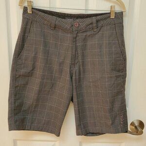 O'Neill Grey plaid shorts Size 30